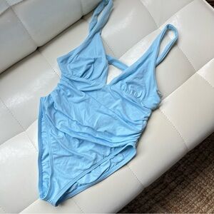 L*Space Blue One Piece Swimsuit